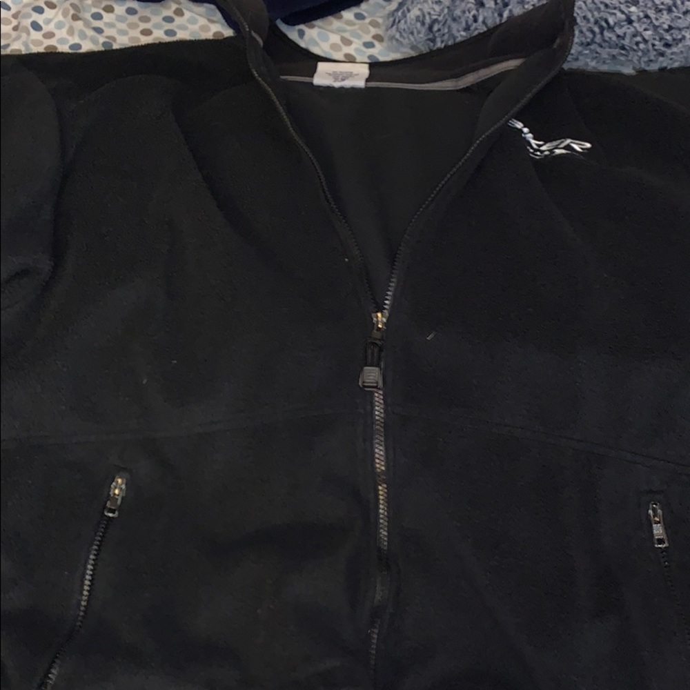 Black zip up